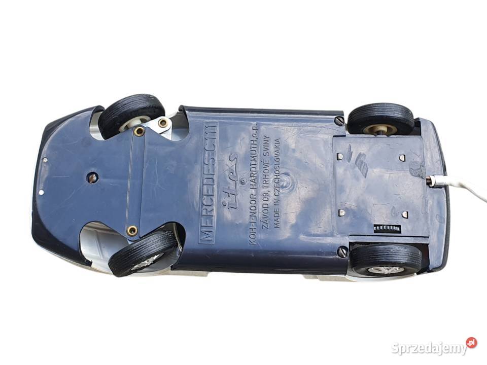 Stary model samochodu na kabel Mercedes C111 Cieszyn
