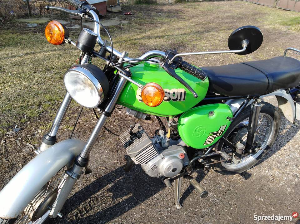 Simson s51 100 oryginał Motoryzacja kujawsko-pomorskie Brześć Kujawski sprzedam
