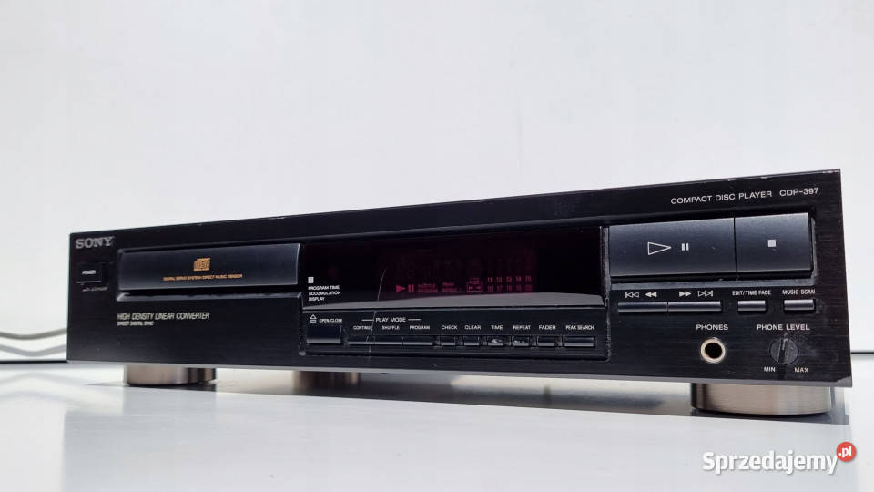 Cd player SONY CDP 397 CDP397 odtwarzacz Międzychód