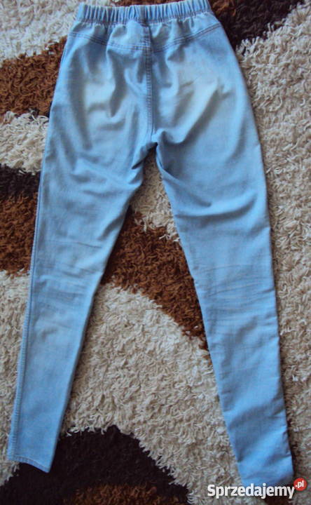 spodnie jeans rurki hm Małogoszcz