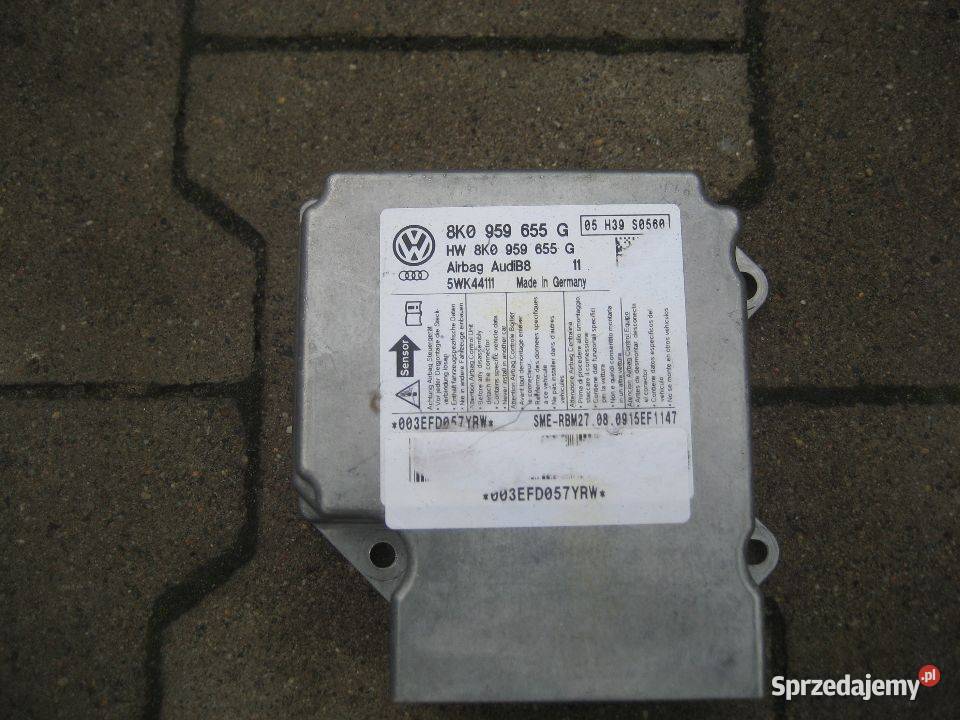audi a4 b8 a5 moduł sterownik poduszek osobowe Pozostałe wielkopolskie Rakoniewice