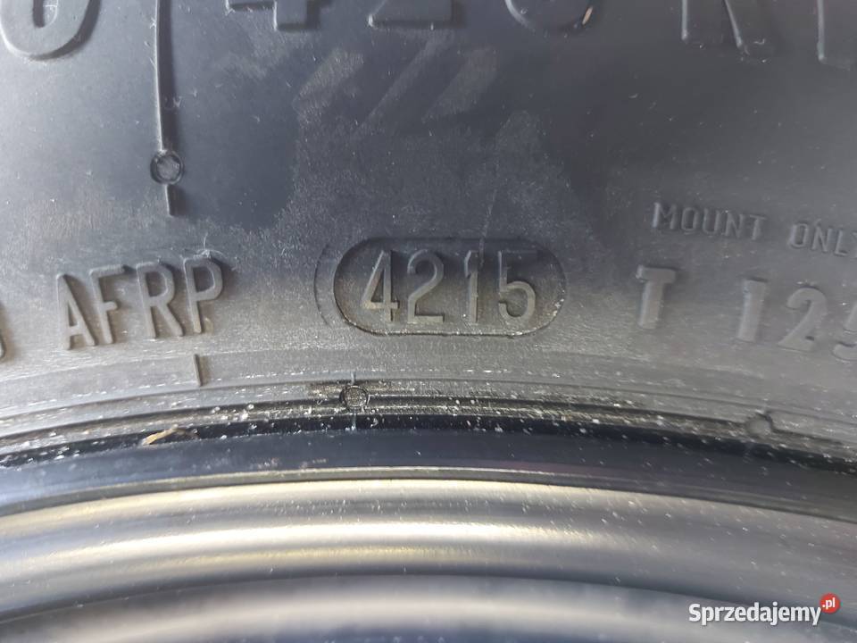 PEUGEOT CITROEN C4 koło dojazdowe 1258516 99M świętokrzyskie Kielce sprzedam