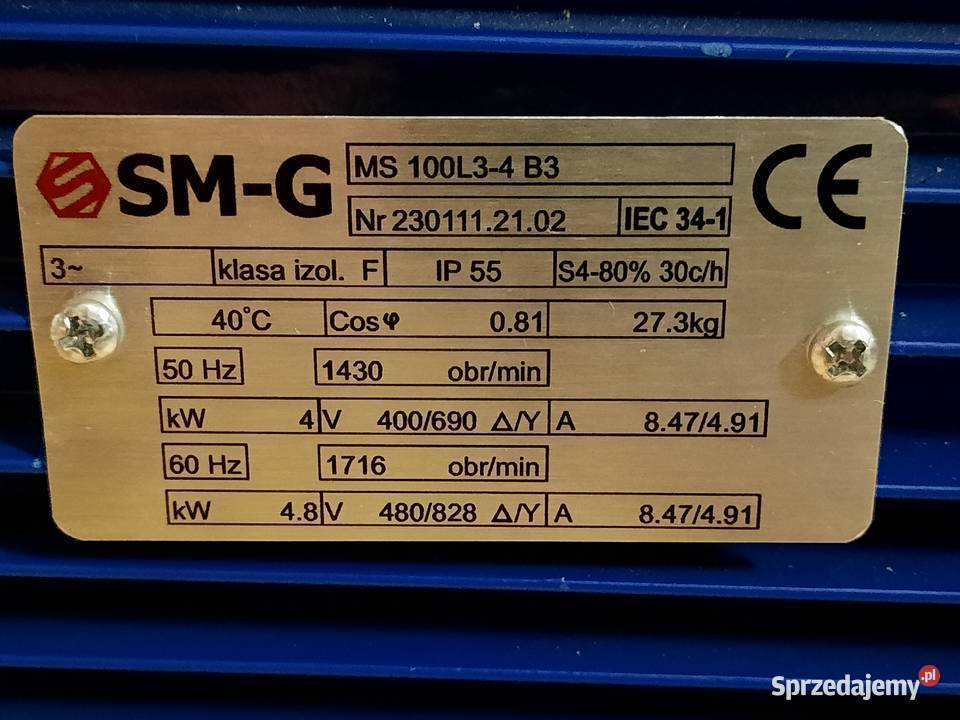 SINIK ELEKTRYCZNY SMG 48Kw NOWY 2 Podkowa Leśna