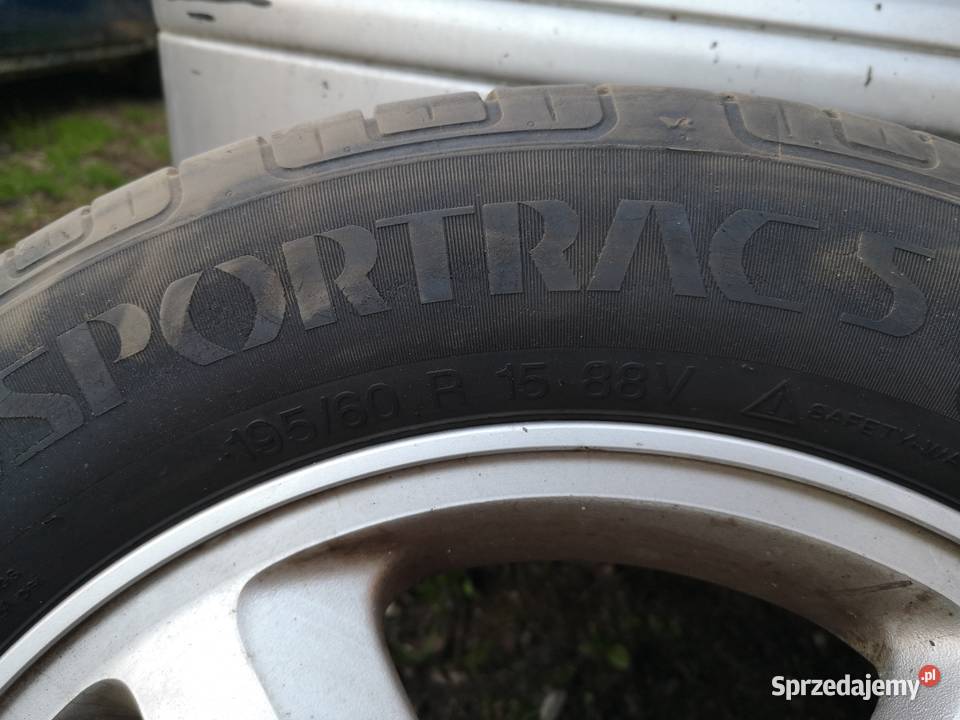 Komplet alufelg z oponami 4x1143 15 honda Mysłowice