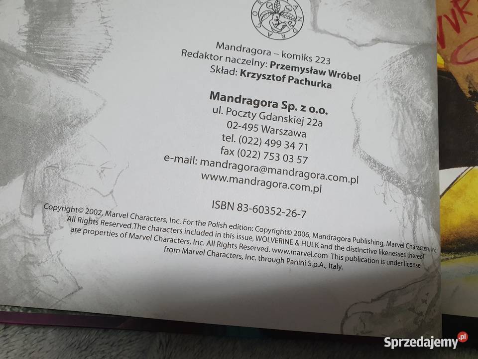 Wolverine Hulk kolekcjonerskie wydanie zbiorcze