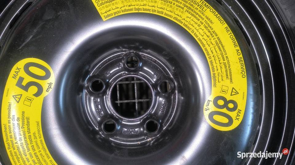 Koło dojazdowe zapasowe VAG 2Q0601027AL R18 Bytom