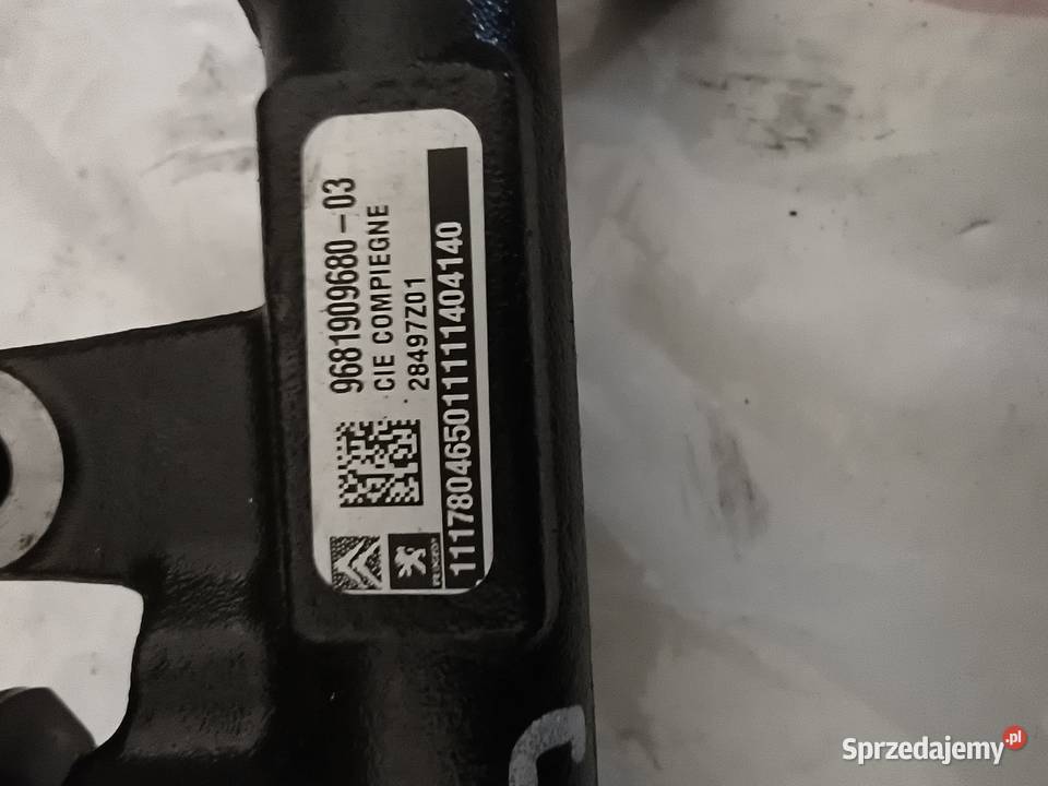Listwa wtryskowa czujnik Citroen C4 20 HDi Strzałków