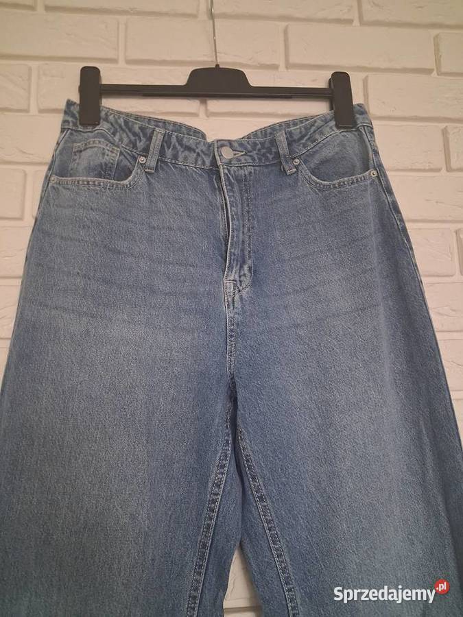 Spodnie szerokie jeansowe Rozmiar 42(XL) śląskie Chorzów