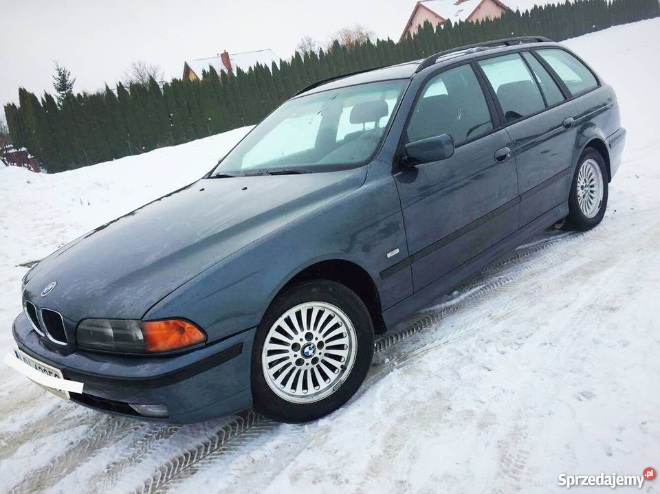 bmw e39 25 tds 99 r full wyposażenie zamiana garażowany Seria 5 Łęczna