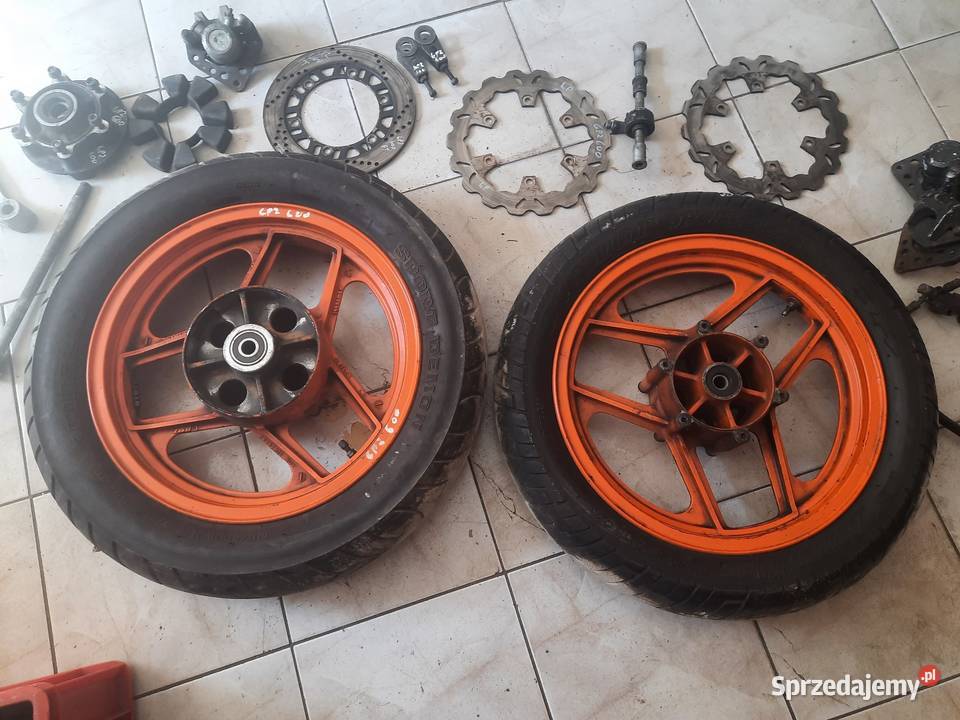 Koła 16 dwa komplety hamulce ośki Kawasaki gpz dolnośląskie