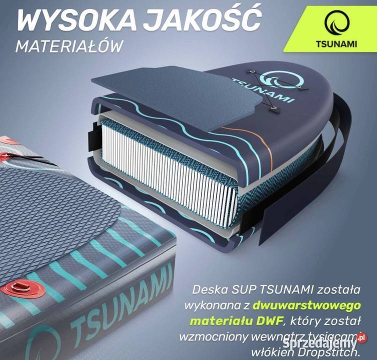 Deska SUP tsunami 350
