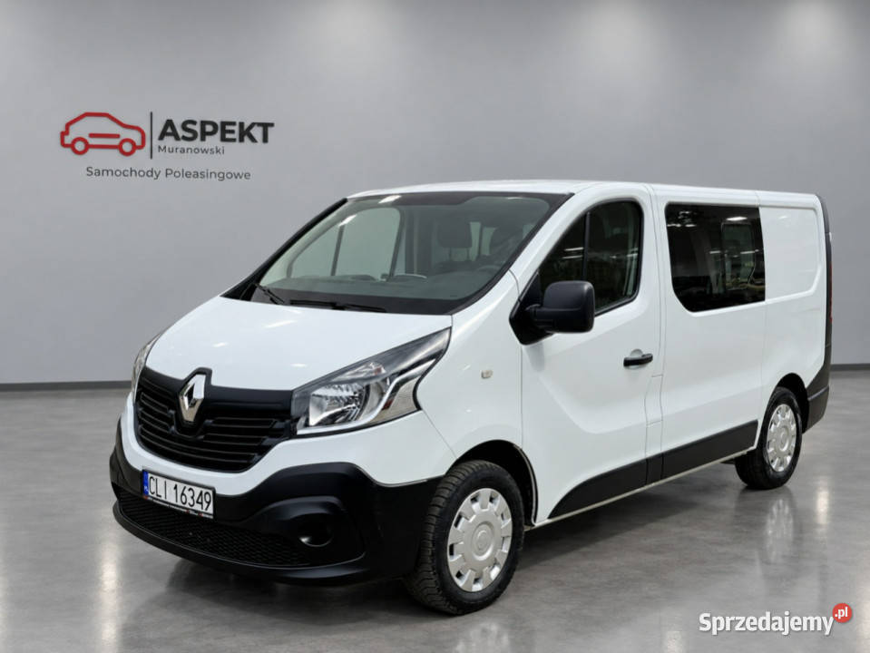 Renault Trafic 16 dCi brygadówka 6 osób Pierwszy ASR (kontrola trakcji) Skępe sprzedam