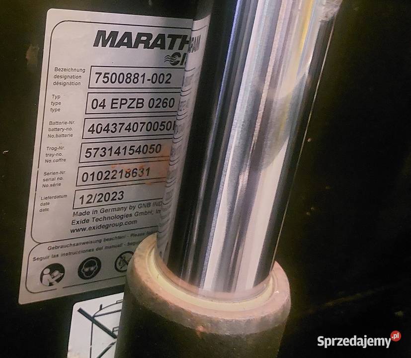 Toyota SWE200D paleciak elektryczny z masztem Magazynowanie Opalenica