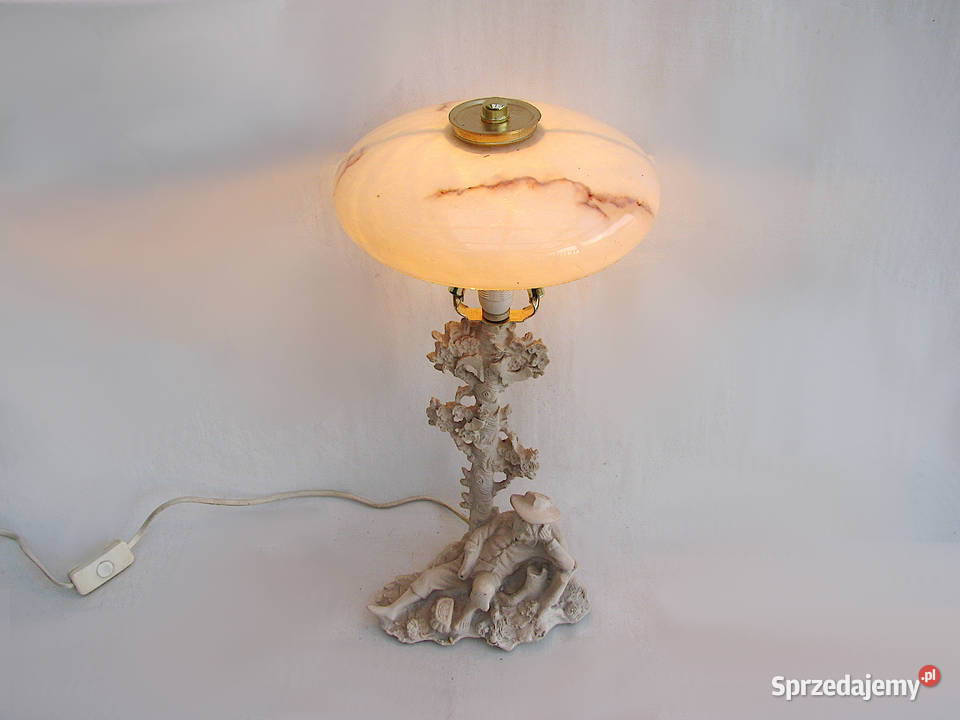 Lampka figuralna Alabaster zachodniopomorskie Szczecinek sprzedam