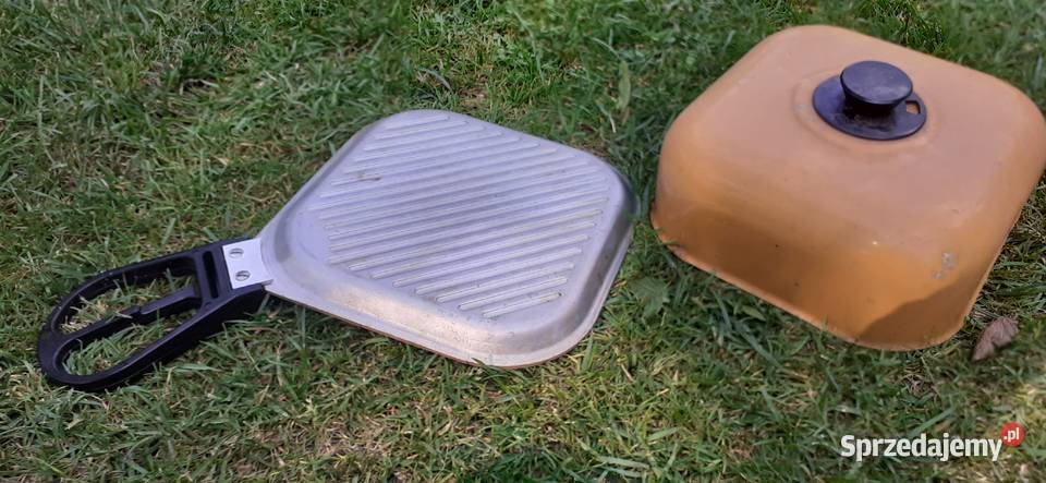 Patelnia Olkusz teflonowa do grilowania smażenia Tuszkowo