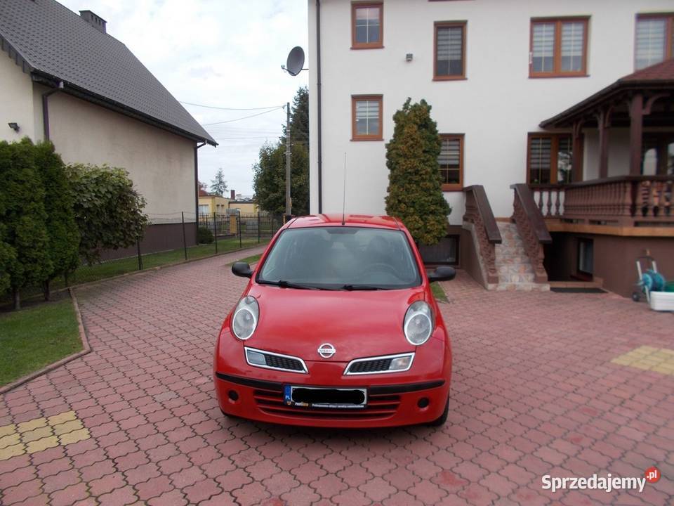 NISSAN MICRA 12 benzyna 2008 r 5 drzwi CD Uniejów sprzedam