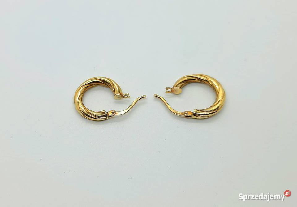 Złote kolczyki próby 585 110g Elbląg
