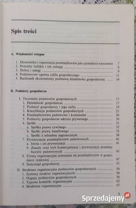 Ekonomika i organizacja przedsiębiorstw cz1 Małkinia Górna