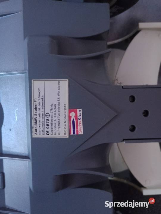 Bolid F1 BMW Sauber F106 2006 Robert Kubica 16 Samochody i pojazdy Żagań