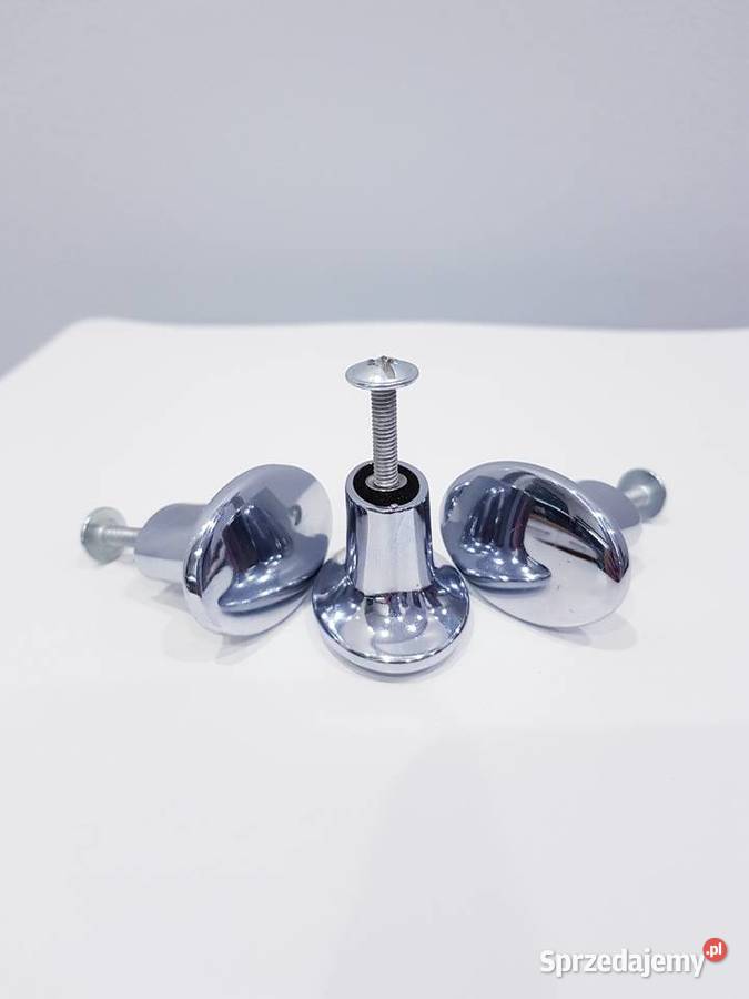 Zestaw ozdobnych klamek uchwytów do komody Dąbrowa Górnicza