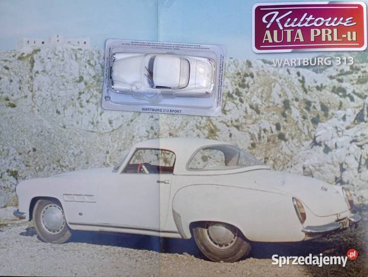 WARTBURG 313 SPORT coupe model kolekcja 143 mazowieckie