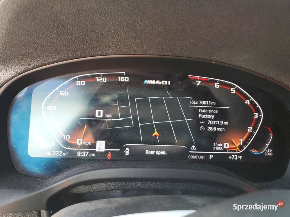 2019 BMW X4 XDRIVEM40I Częstochowa