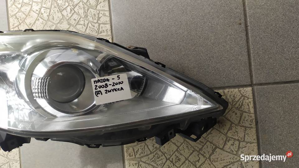 Mazda 5 2008 2009 2010 reflektor lampa prawa dolnośląskie