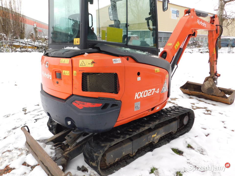 mini koparka Kubota kx0274 2020 świetna maszyna Kraków