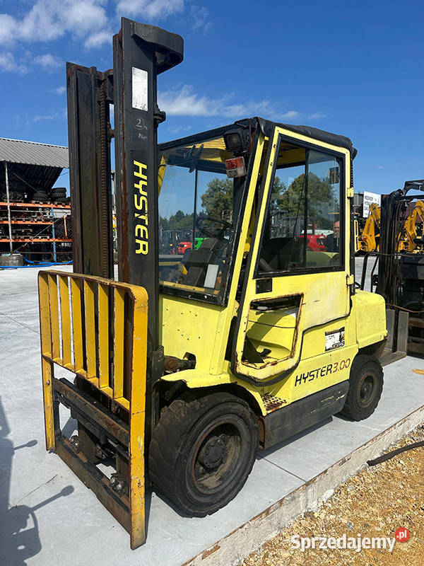 Wózek widłowy Hyster H300XM LPG 3 tony 2002 Kęty