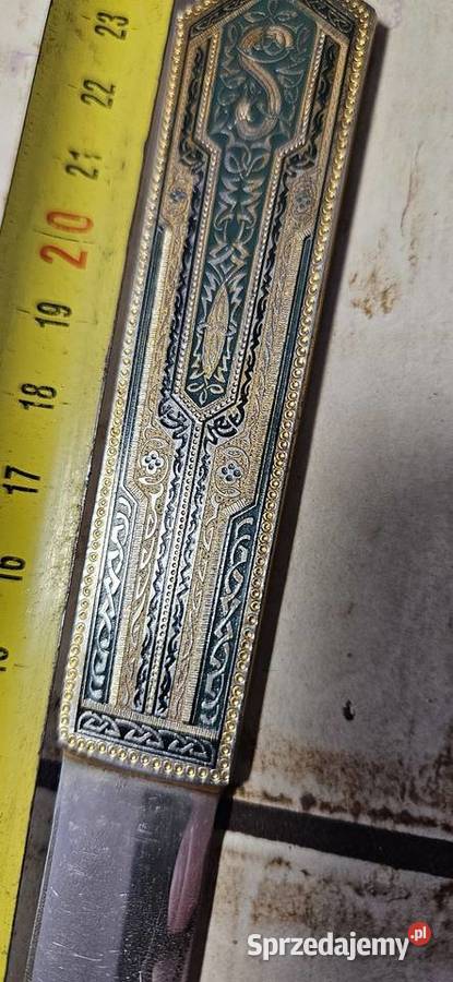 Przedwojenny sygnowany numerowany nóż do zachodniopomorskie Barlinek sprzedam