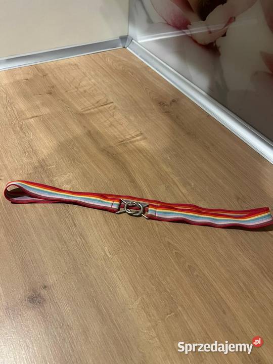 Śliczny pasek tęcza regulowany Uniseks pomorskie Gdańsk