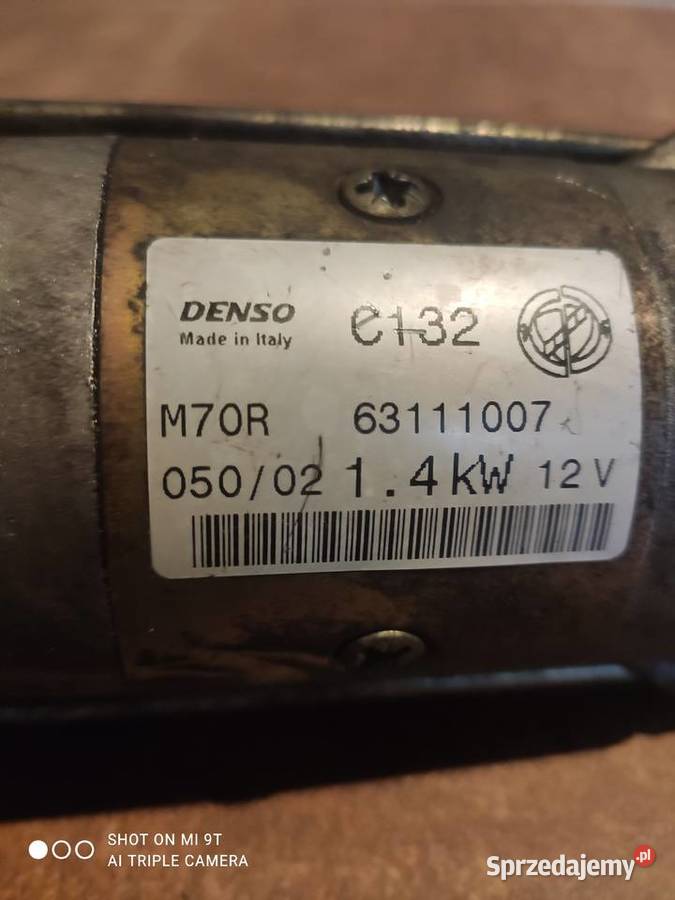 Rozrusznik fiat stilo 24 benzyna