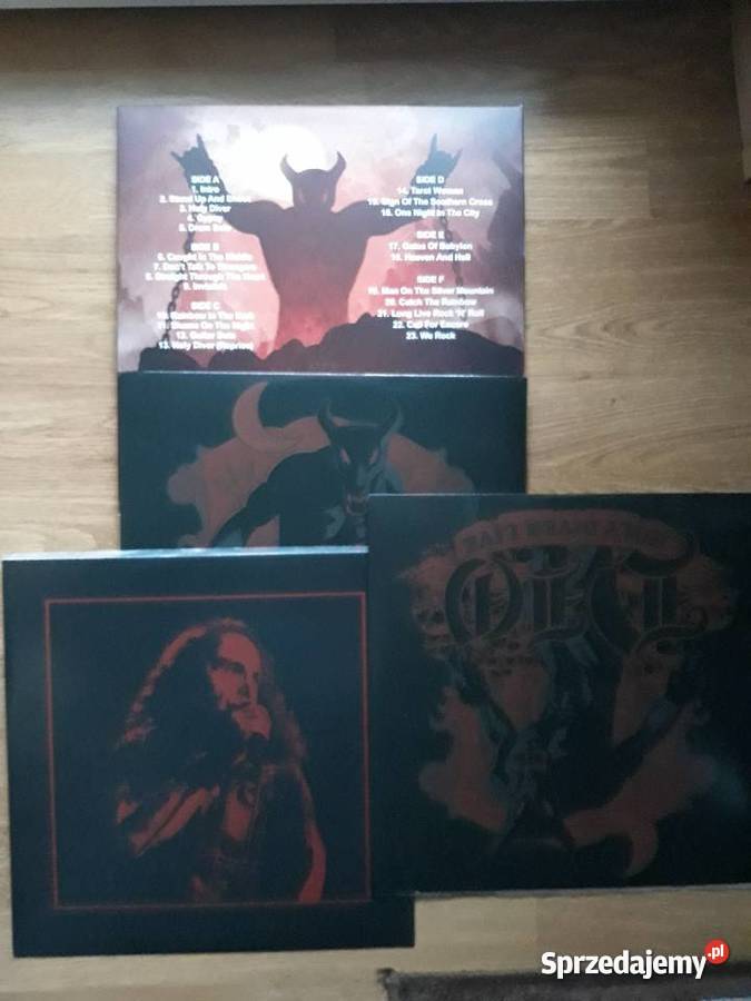 Niezapomniane koncerty DIO Live Holy Diver 3LP Rzeszów sprzedam