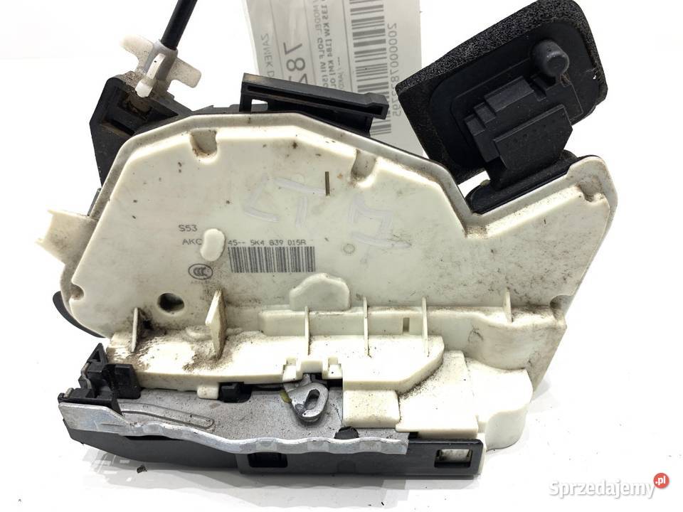 ZAMEK DRZWI LEWY TYŁ VW GOLF VII Hatchback osobowe Zamki, wkładki i kluczyki