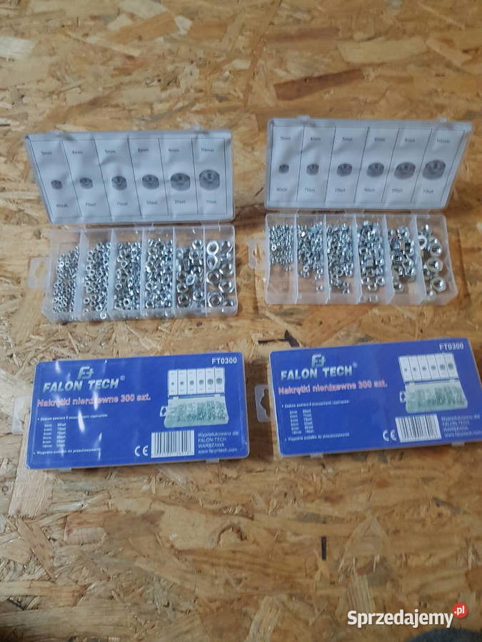 FALON TECH Zestaw Nakrętki nierdzewne M3M10 Ręczne Głogowa