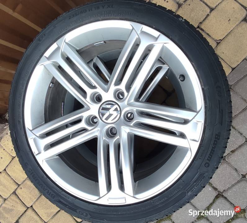 Alufelgi 18 z nowymi oponami Ćmielów