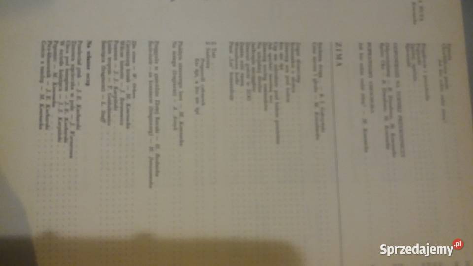 Głos przyrody jesień zima książki dziecięce mazowieckie Warszawa sprzedam