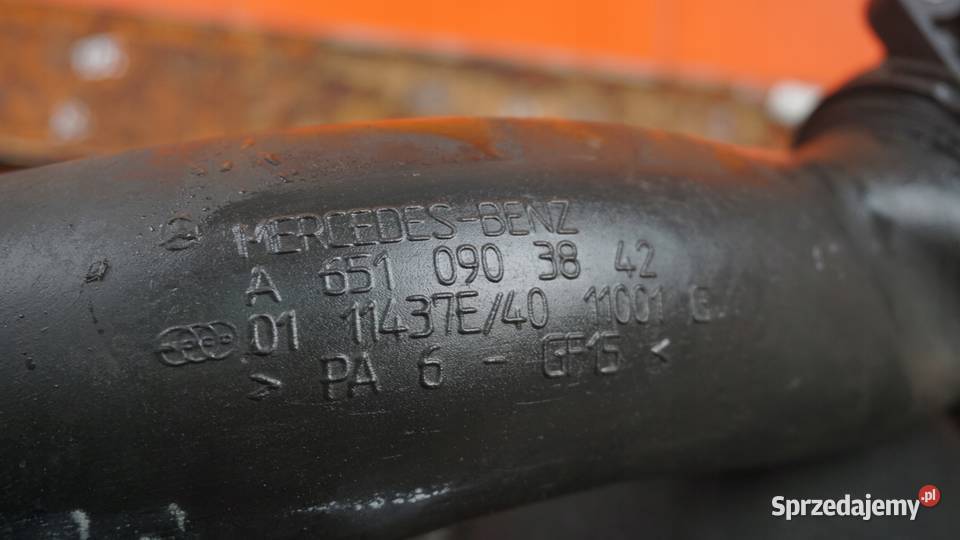 SPRINTER 22 CDI 18r 140 651955 rura dolot Przewody powietrza Suków