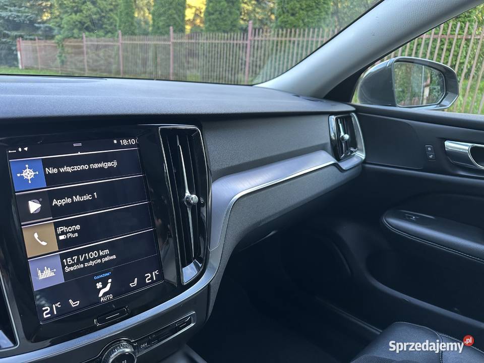 Volvo S60 2019 T6 niski przebieg Dobrzyniewo Duże