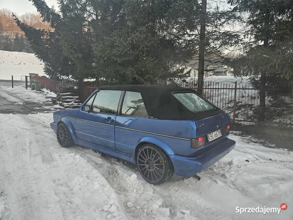 Vw Golf mk1 Cabrio 18T S3 KARMAN renowacji Nowy Sącz sprzedam
