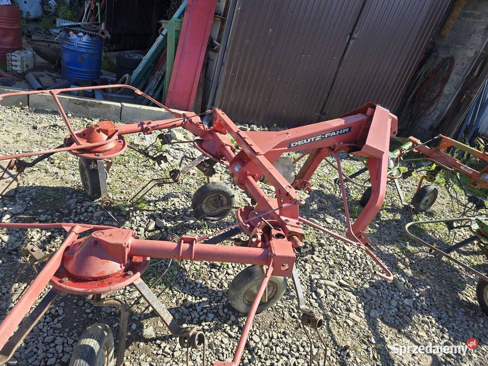 DEUTZ FAHR przewracarka pająk kosiarka