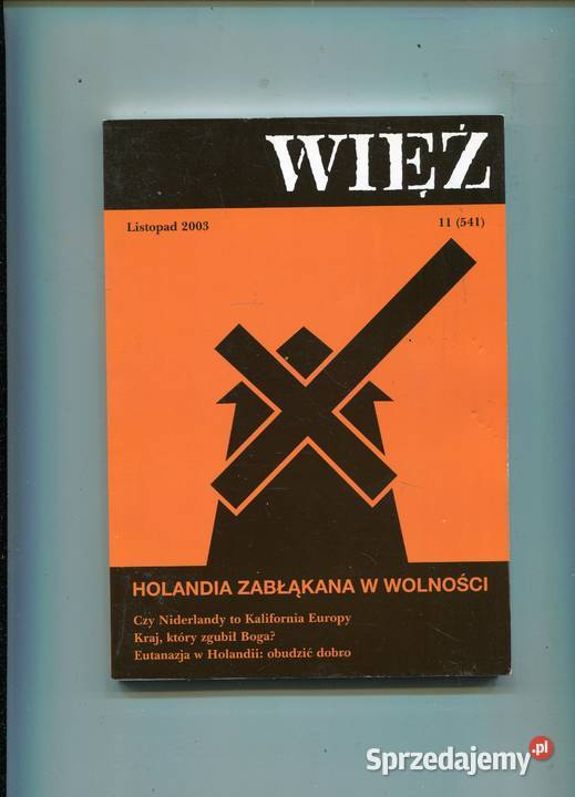 Więź miesięcznik 2003 11541 zachodniopomorskie sprzedam