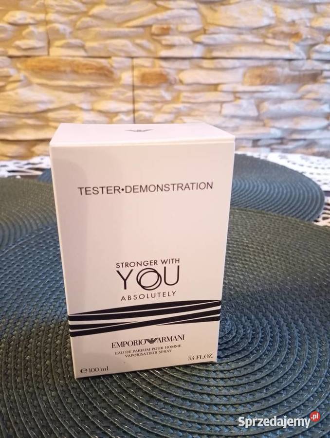 Giorgio Armani Stronger With You Absolutely 100 Załuski sprzedam