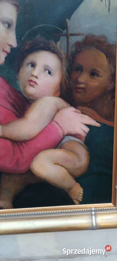 Kopia obrazu Rafaela Madonna della Tenda Kraków