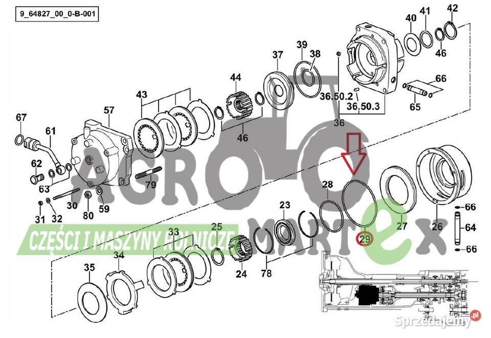 215322220 215322220 PIERŚCIEŃ USZCZELNIAJĄCY SDF Wichrów