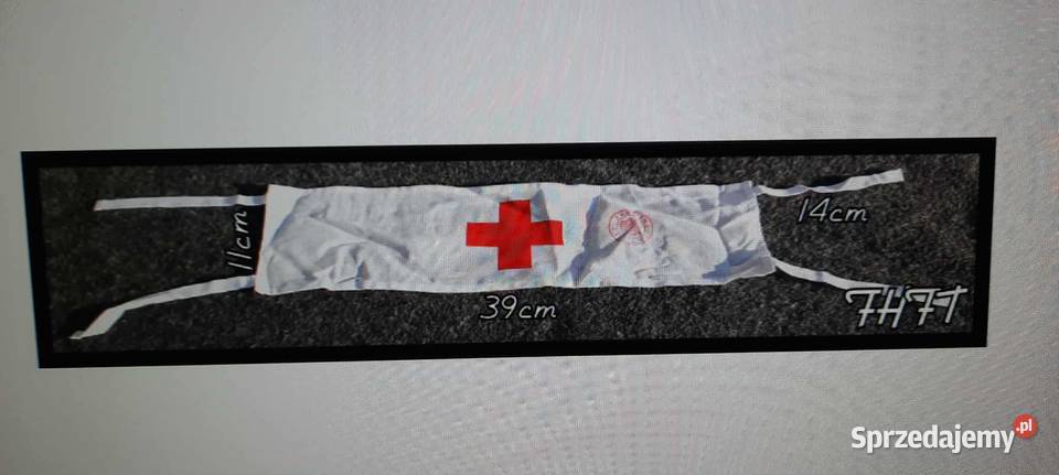 NOWA OPASKA CZERWONEGO KRZYŻA SANITARIUSZA Warszawa sprzedam