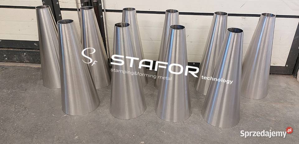 stożki z aluminium walcowanie blach Usługi Opole