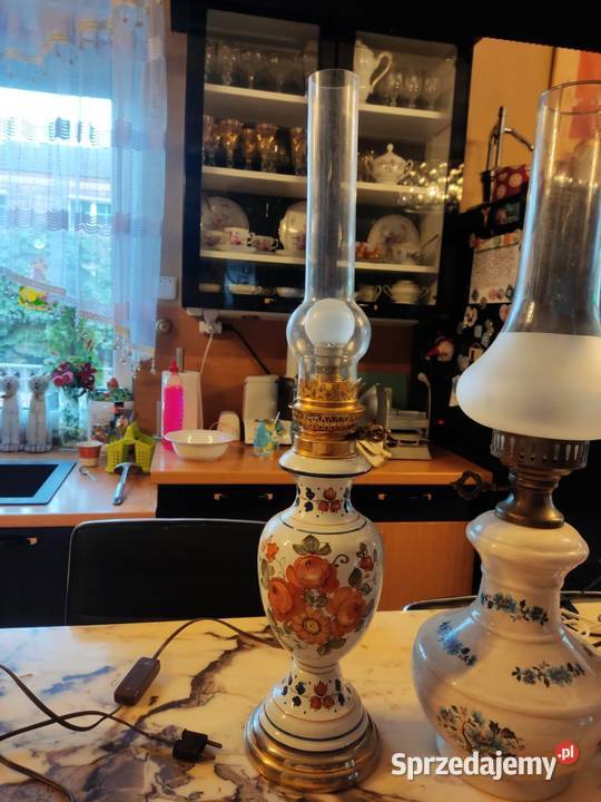 piękna angielska lampa ala nafta Gorzów Wielkopolski sprzedam