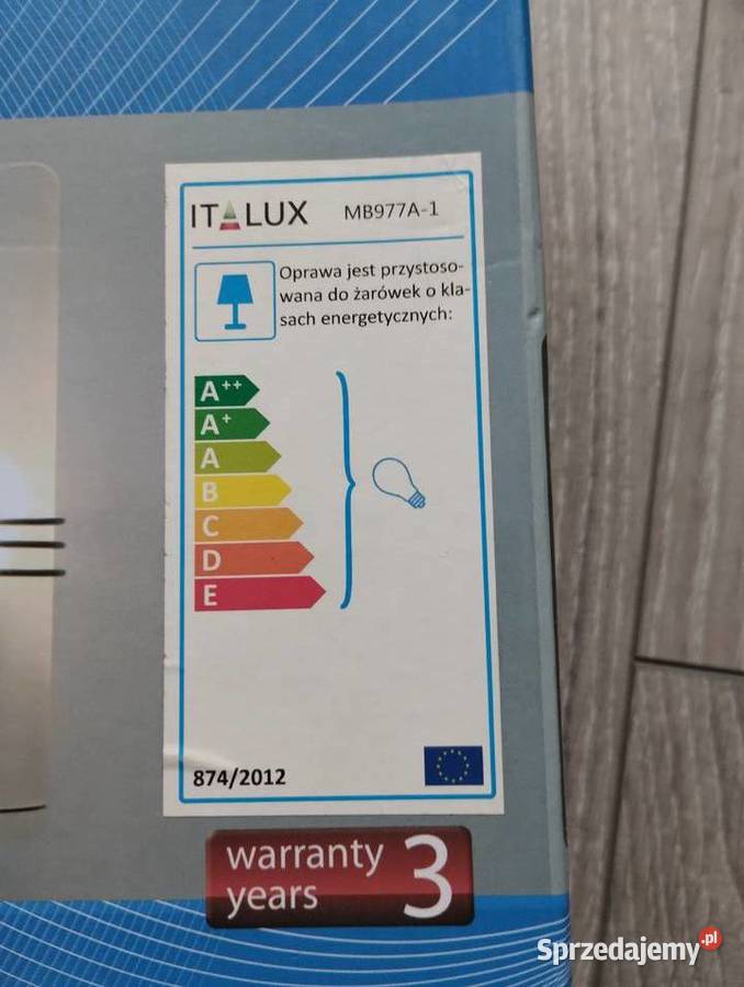 kinkiet italux nowy oprawa Oświetlenie