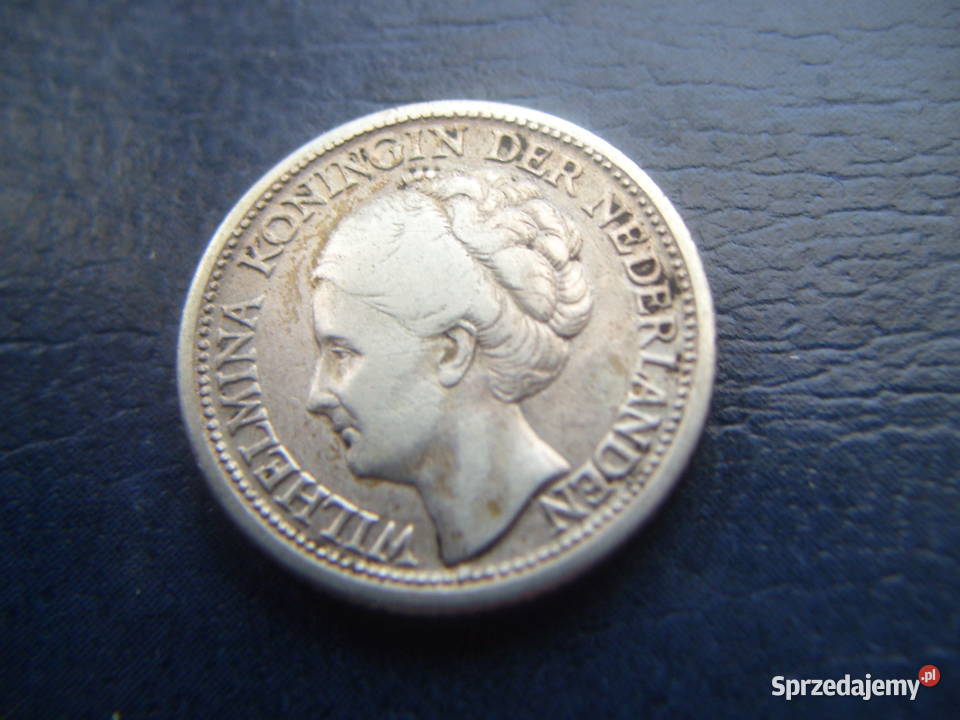 Stare monety 14 guldena 1944 Curacao srebro podkarpackie Lesko sprzedam